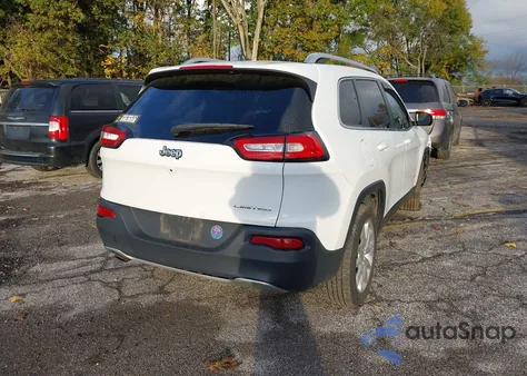 2016 Jeep Cherokee Limited from USA, damaged, VIN 1C4PJLDB6GW229475